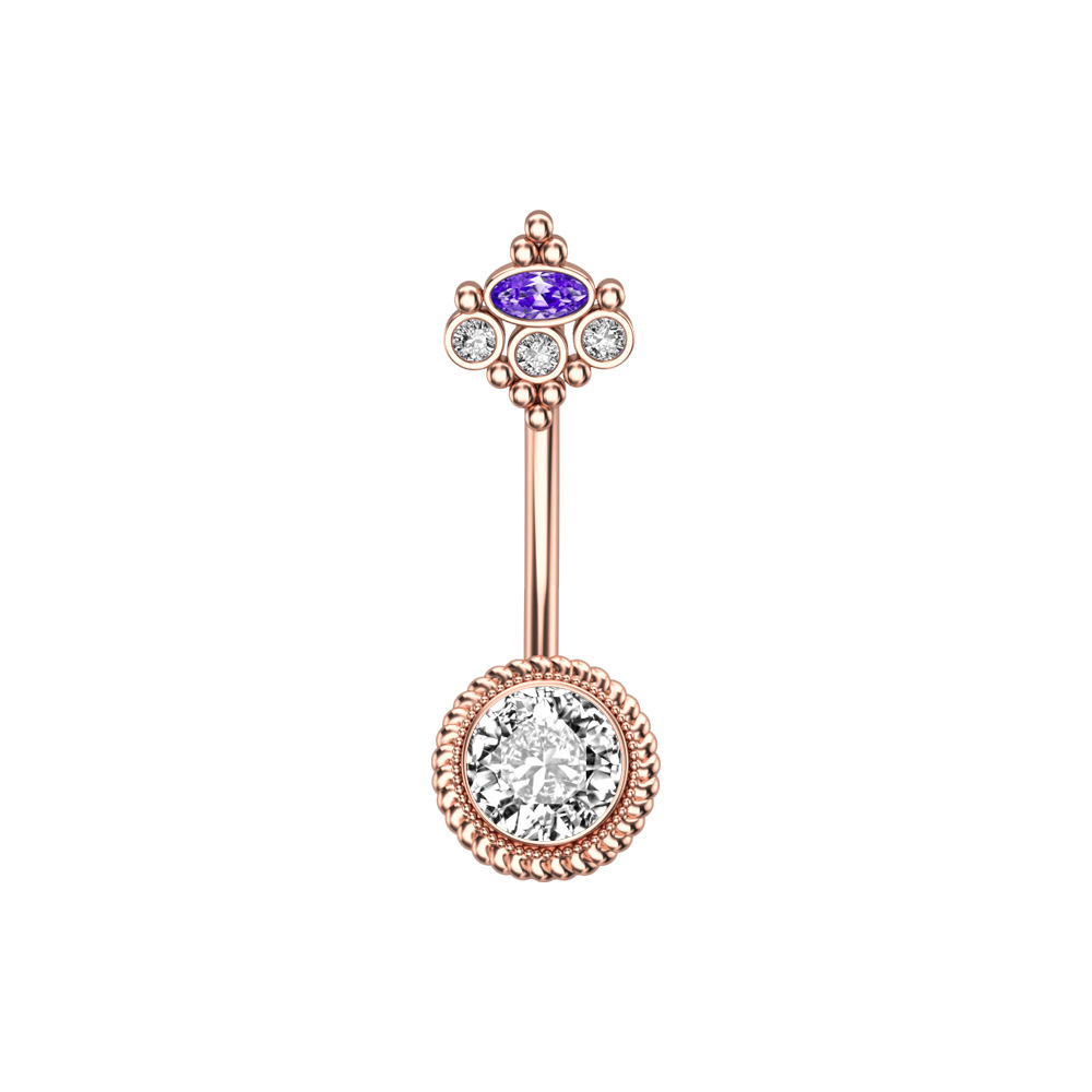 Rose gold butterfly A