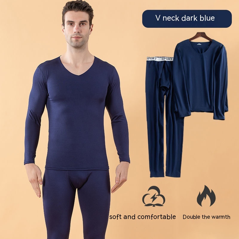 Title 7, Milk Silk Seamless Thermal Underwear Men