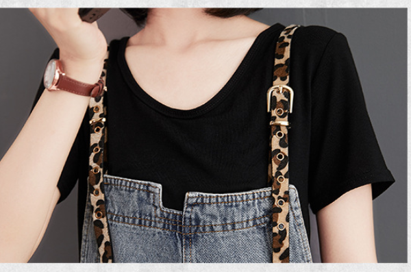 Title 10, New Fat Sister Leopard-print Shoulder Strap Sti...