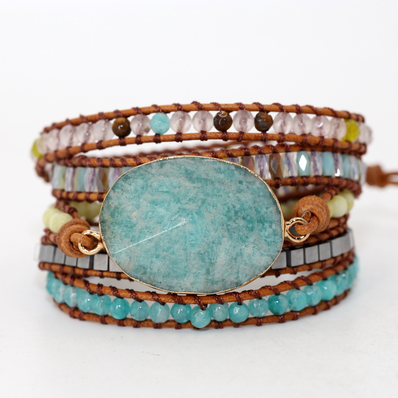 Retro Natural Tianhe Stone Bracelet Beads Natural