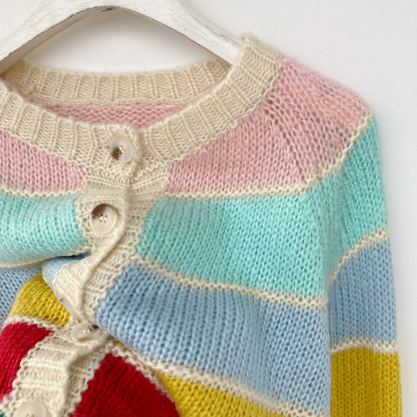 Title 1, Color Striped Knitted Sweater Autumn And Winter...