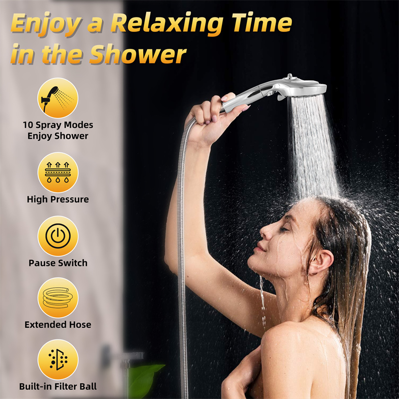 Hand Shower - Bathroom accessory for showering.