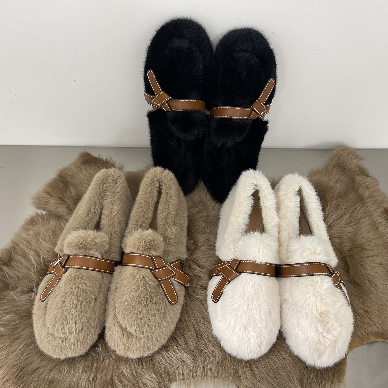 Inner Heightening Warm Thick Sole Plus Fleece Shoes