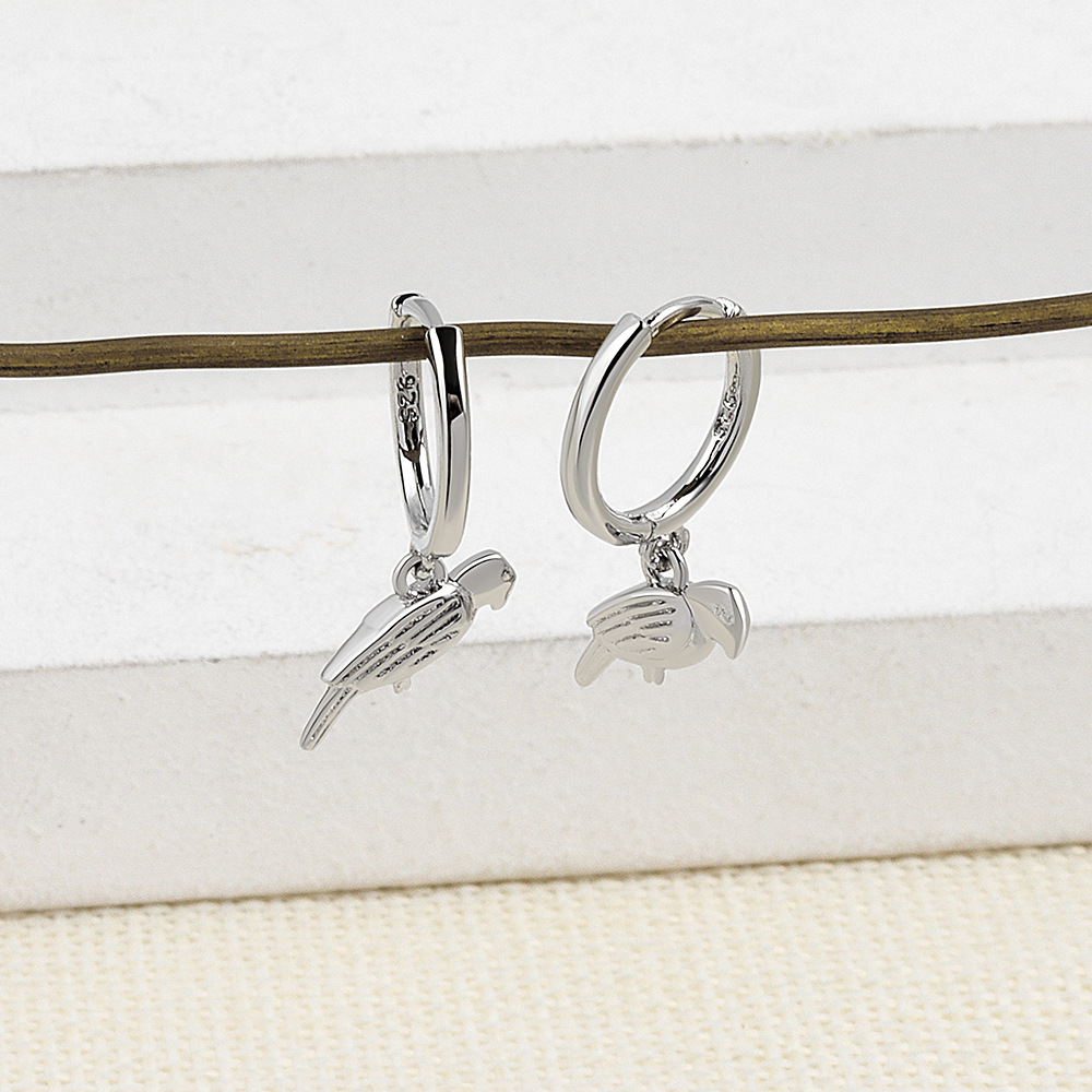 Owl Lark Earrings Natural Wind Earrings Earrings