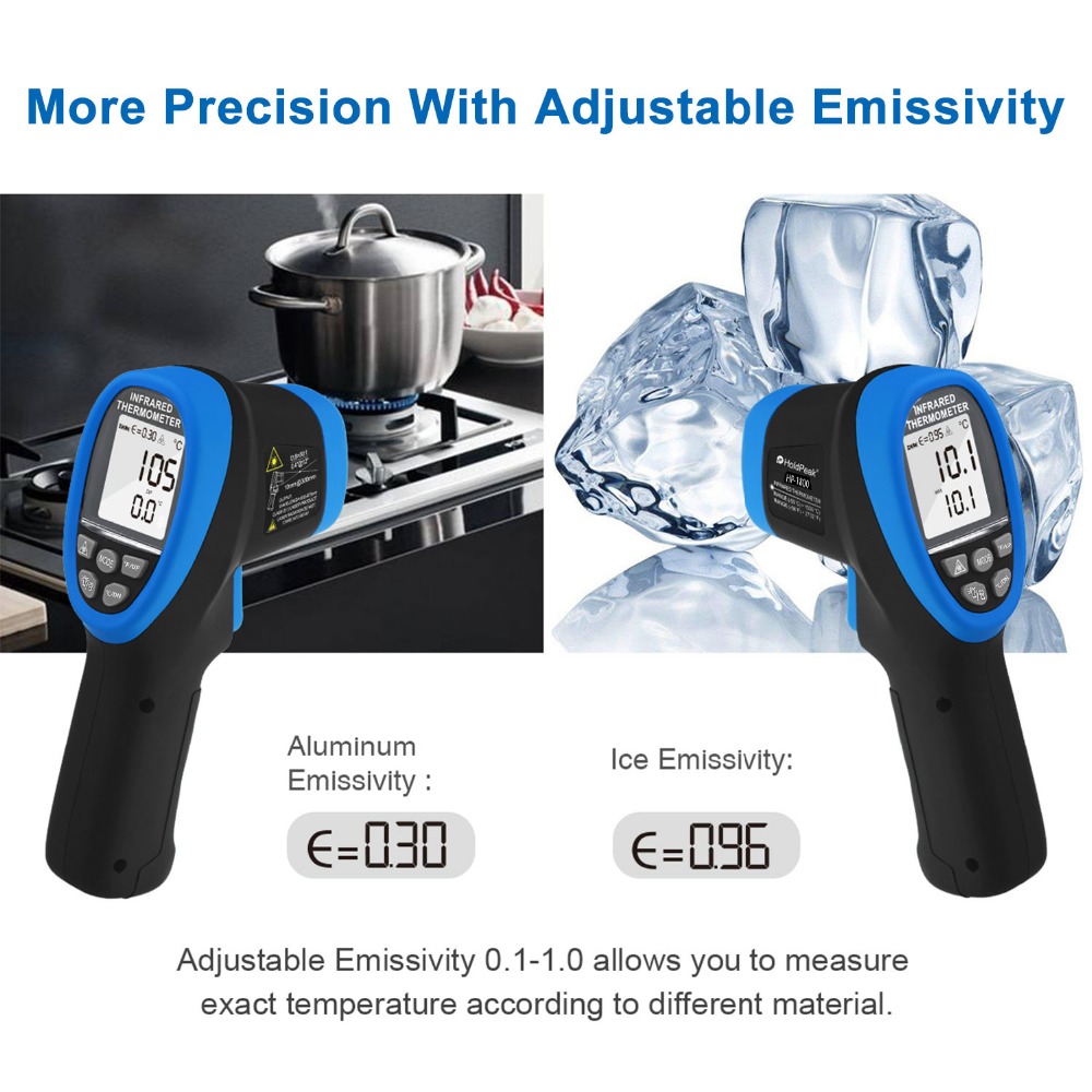 Title 7, Neues, berührungsloses digitales Thermometer mi...