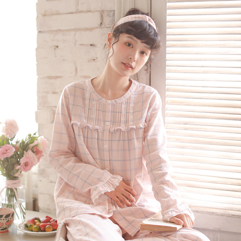 Title 3, Spring And Autumn Long-sleeved Cotton Gauze Sum...