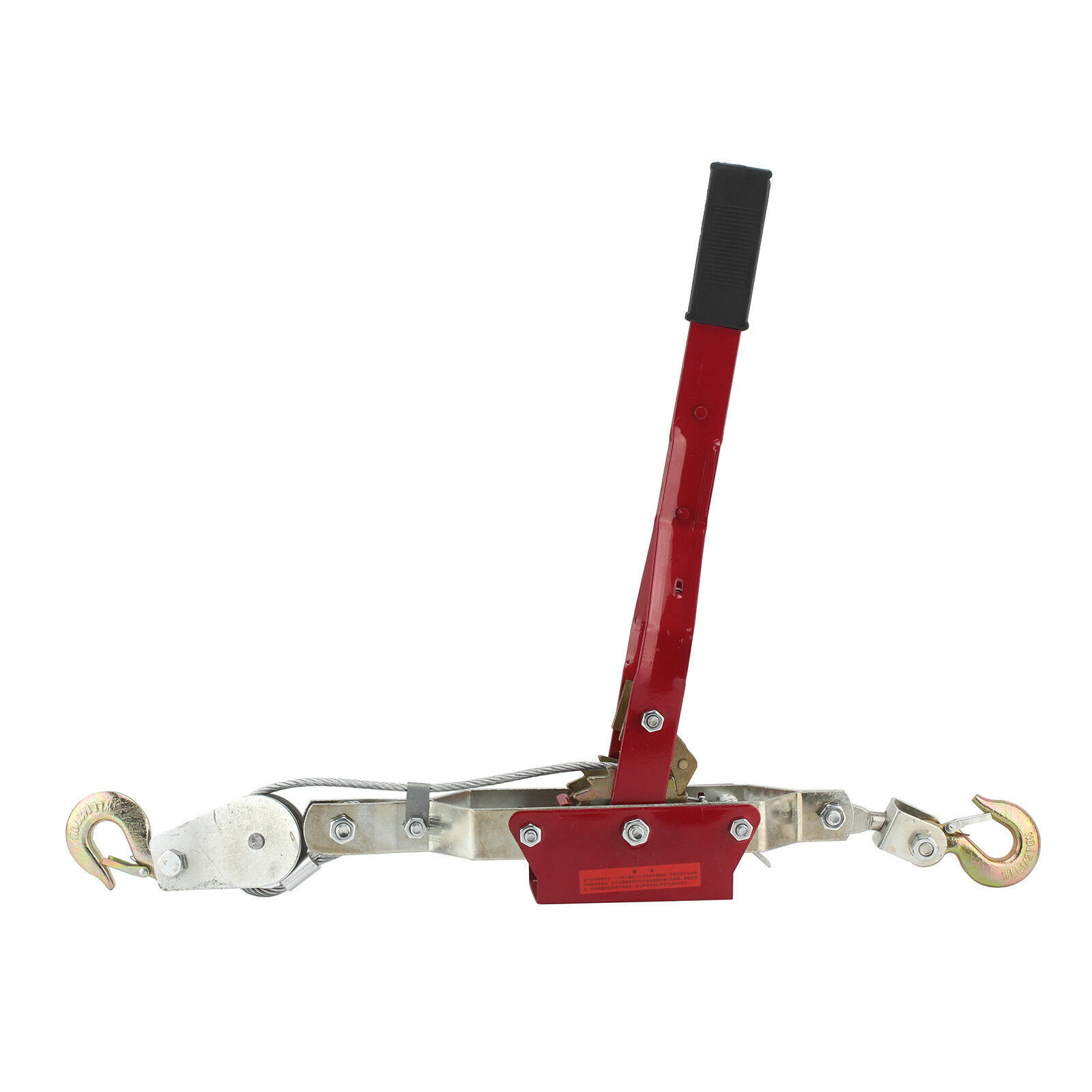 4 Ton Dual Gear Power Puller Heavy Duty 2 Hook Cable Puller Hand Winch Turfer 2