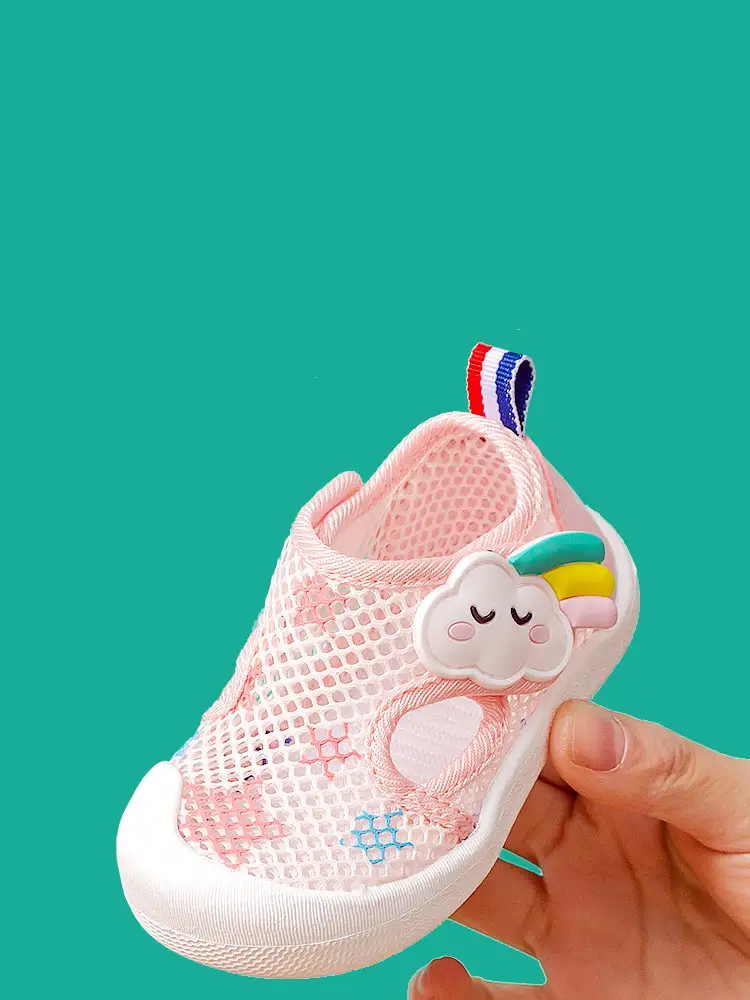 Baby Walking Shoes Anti-skid Soft Soles Spring And Autumn Breathable Sandals