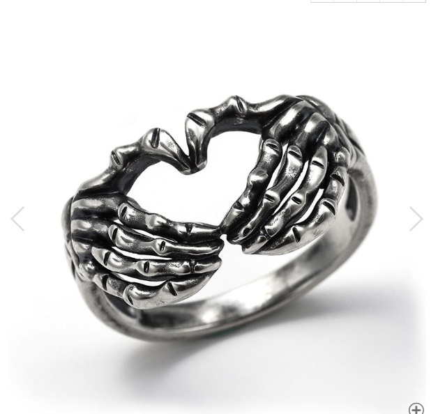 Fashion Creative Retro Hell Ghost Finger Ring
