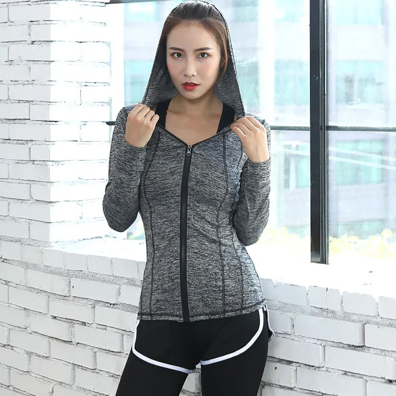 Yoga running jacket cardigan - Gray