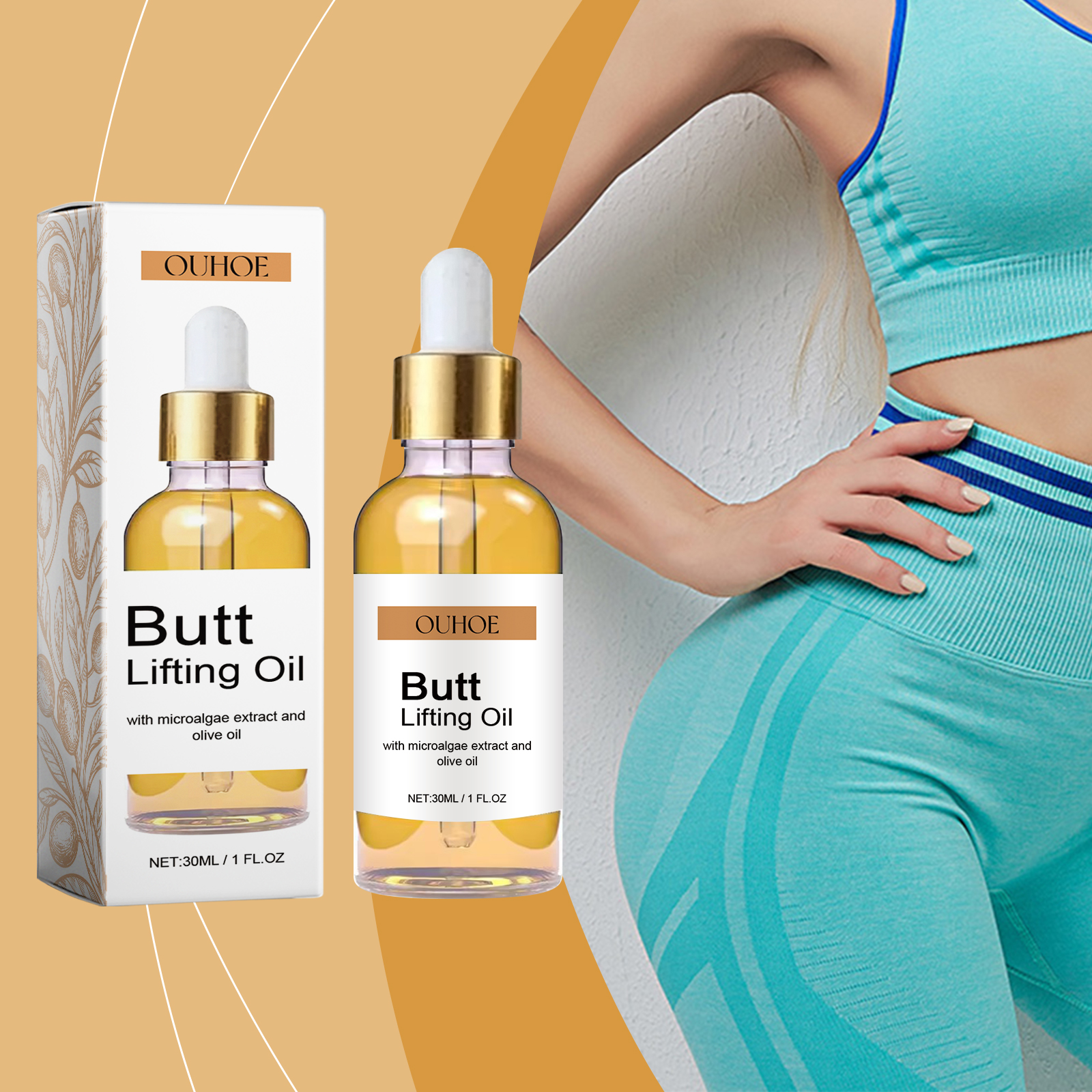Hip Lifting Skincare Oil 30ml 1 Box — foto 4