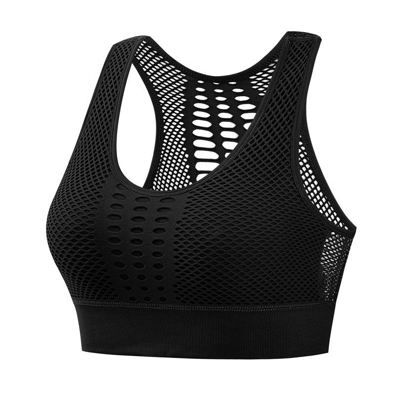 Title 7, New Large Size Breathable Unwired Sports Bra