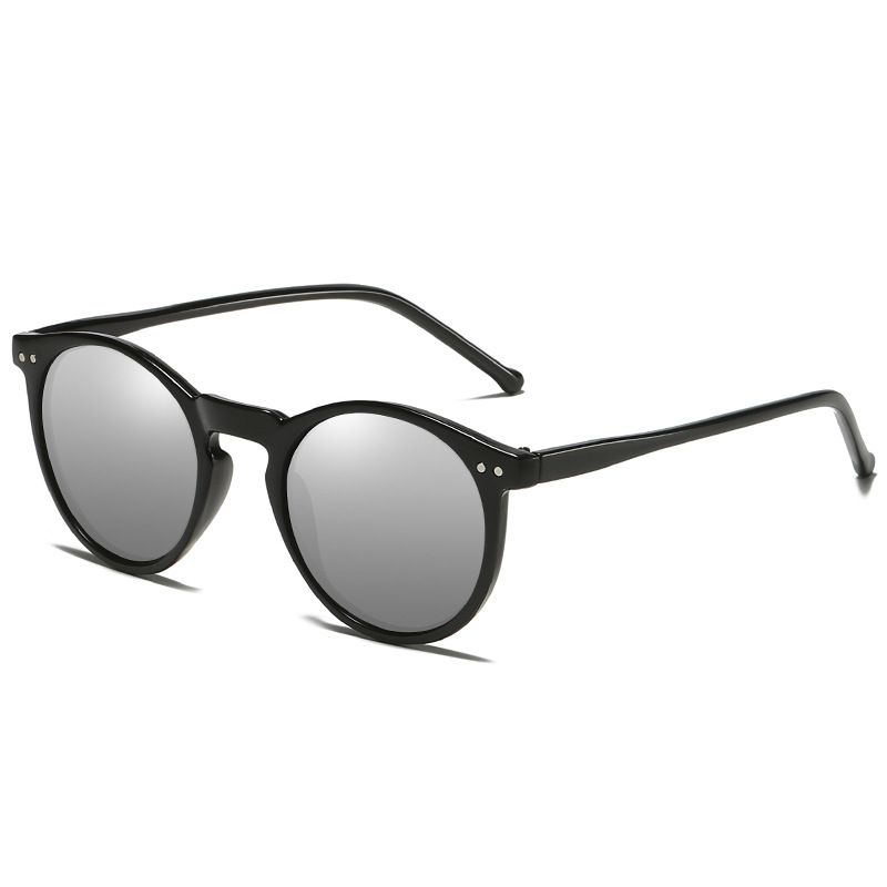 Retro Oval Frame UV Protection Sunglasses - Image 5