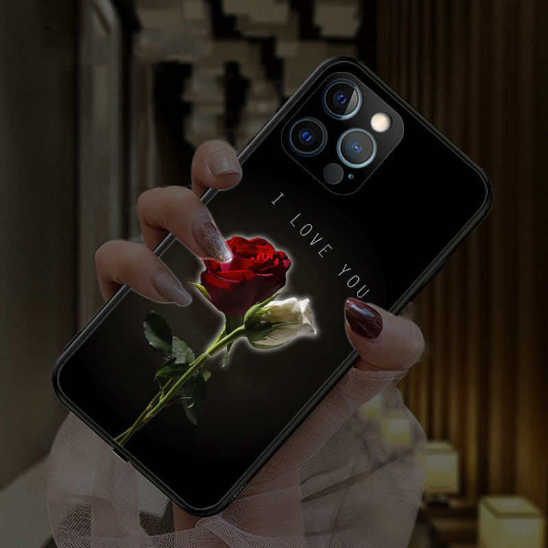 Rosette Incoming Light Emitting Phone Case - Image 7