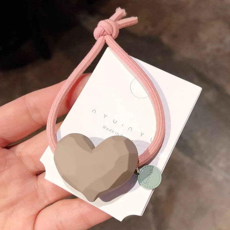 Ladies Simple And Versatile Head Rope Hair Accessories Khaki - Shop at LoveMi