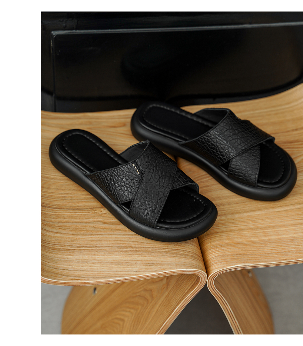 Handcrafted Sheepskin Slides Open Toe – Sarah Express