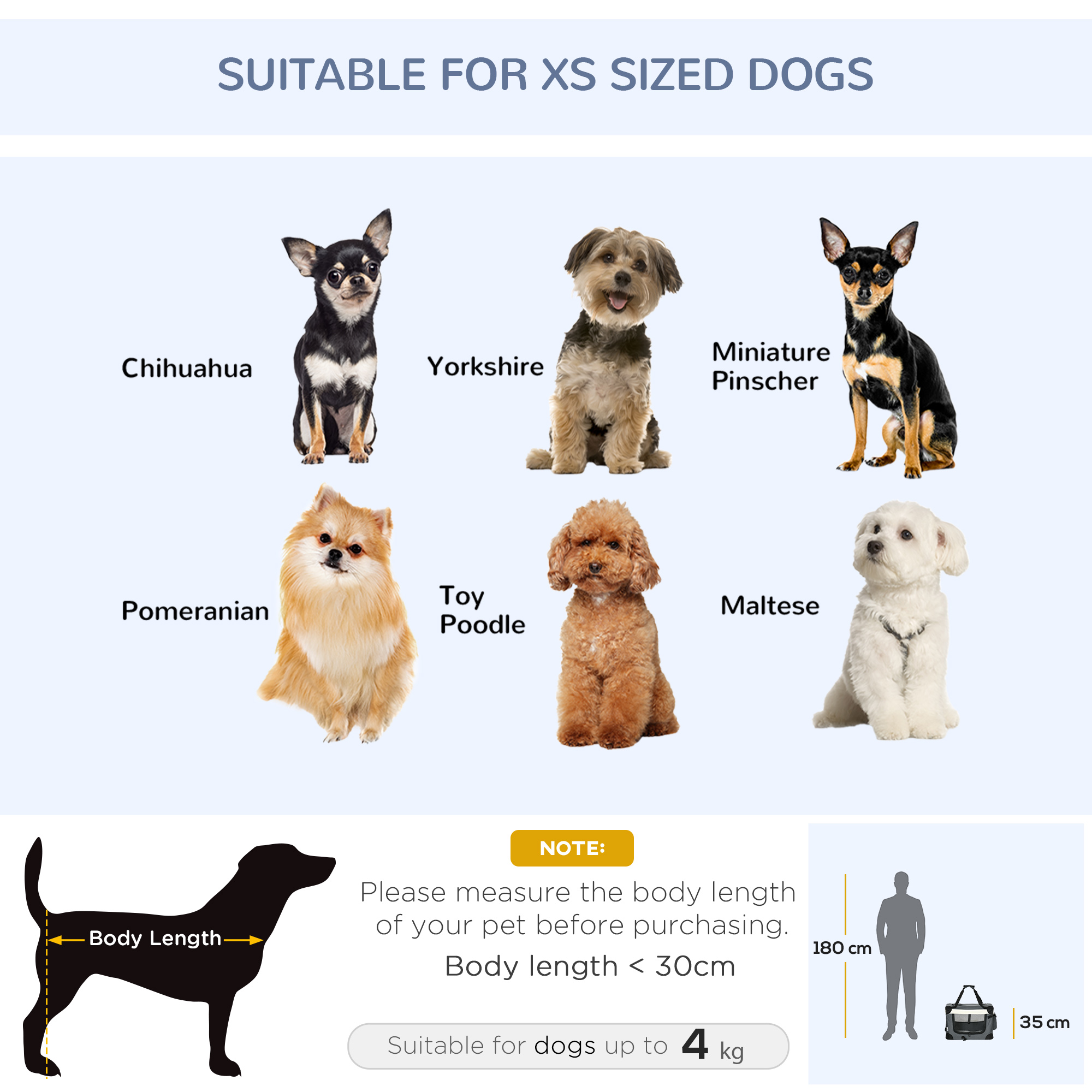 51cm Foldable Pet Basket With Soft Cushion, Suitable For Small Dogs And Cats — image 2