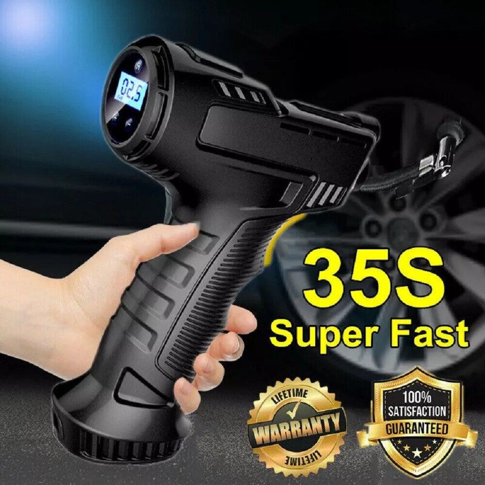 Car Tyre Inflator  Cordless  12V Electric Car Tire Air Compressor