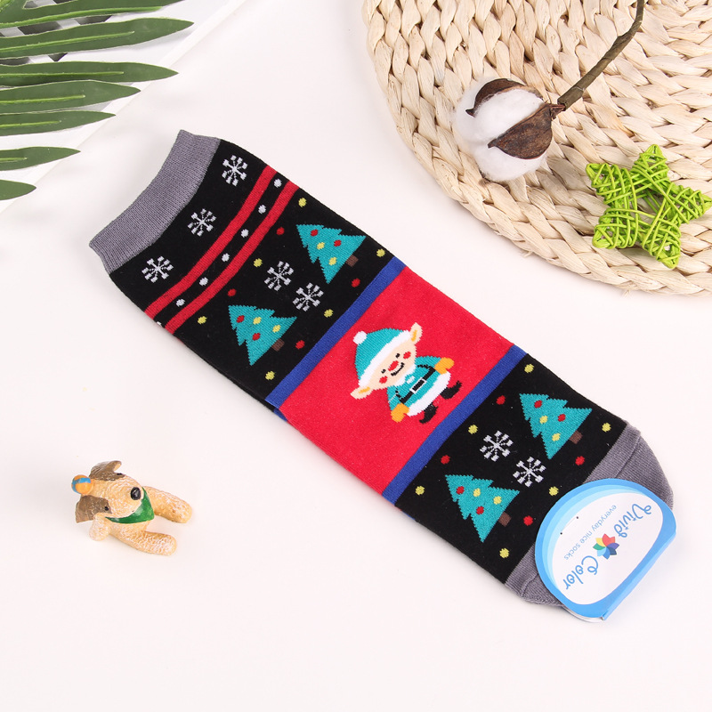 Title 2, New Years Socks for Autumn and Winter Christma...