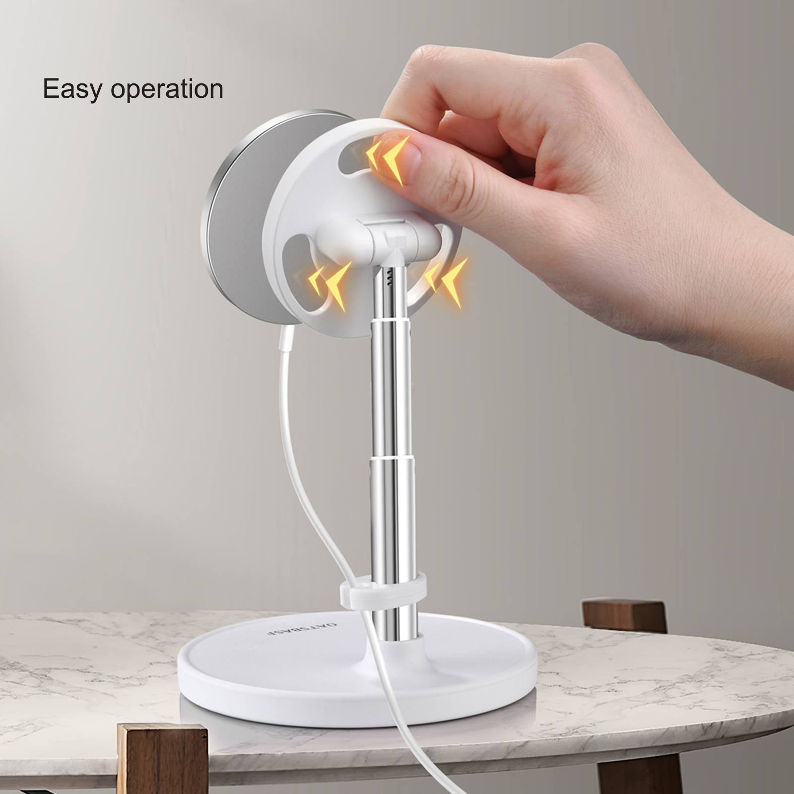 Magnetic Wireless Phone Charger Stand Adjustable Telescopic - Image 7