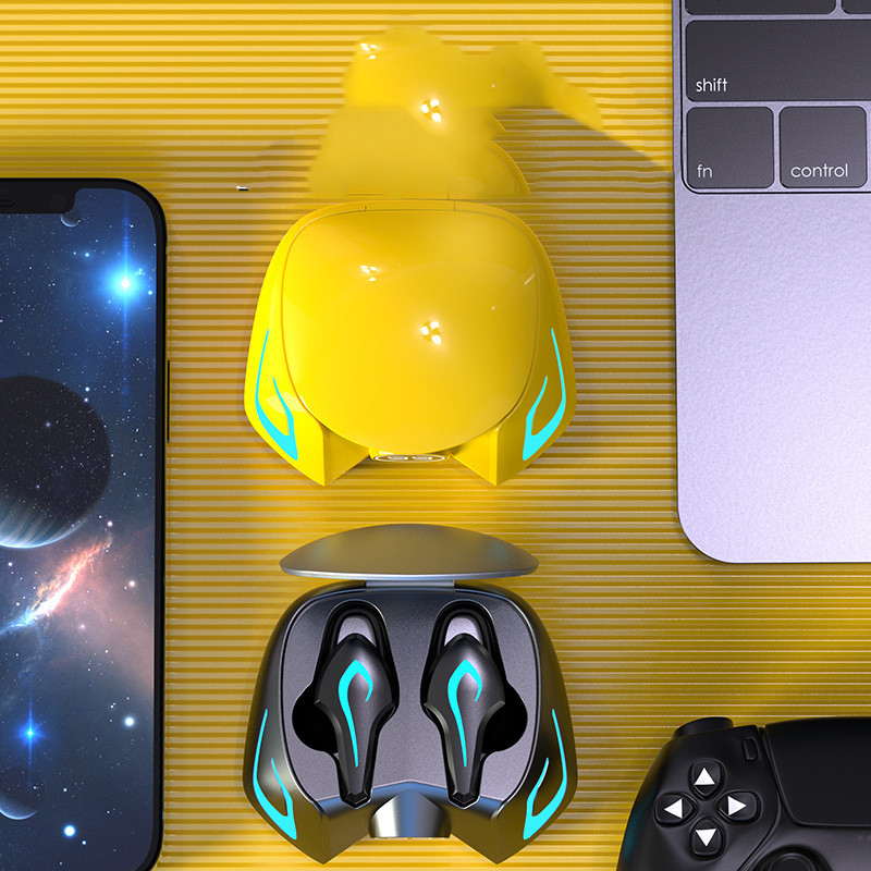 Gaming Bluetooth Headset Without Delay Eating Chicken Colorful Ears - Image 7