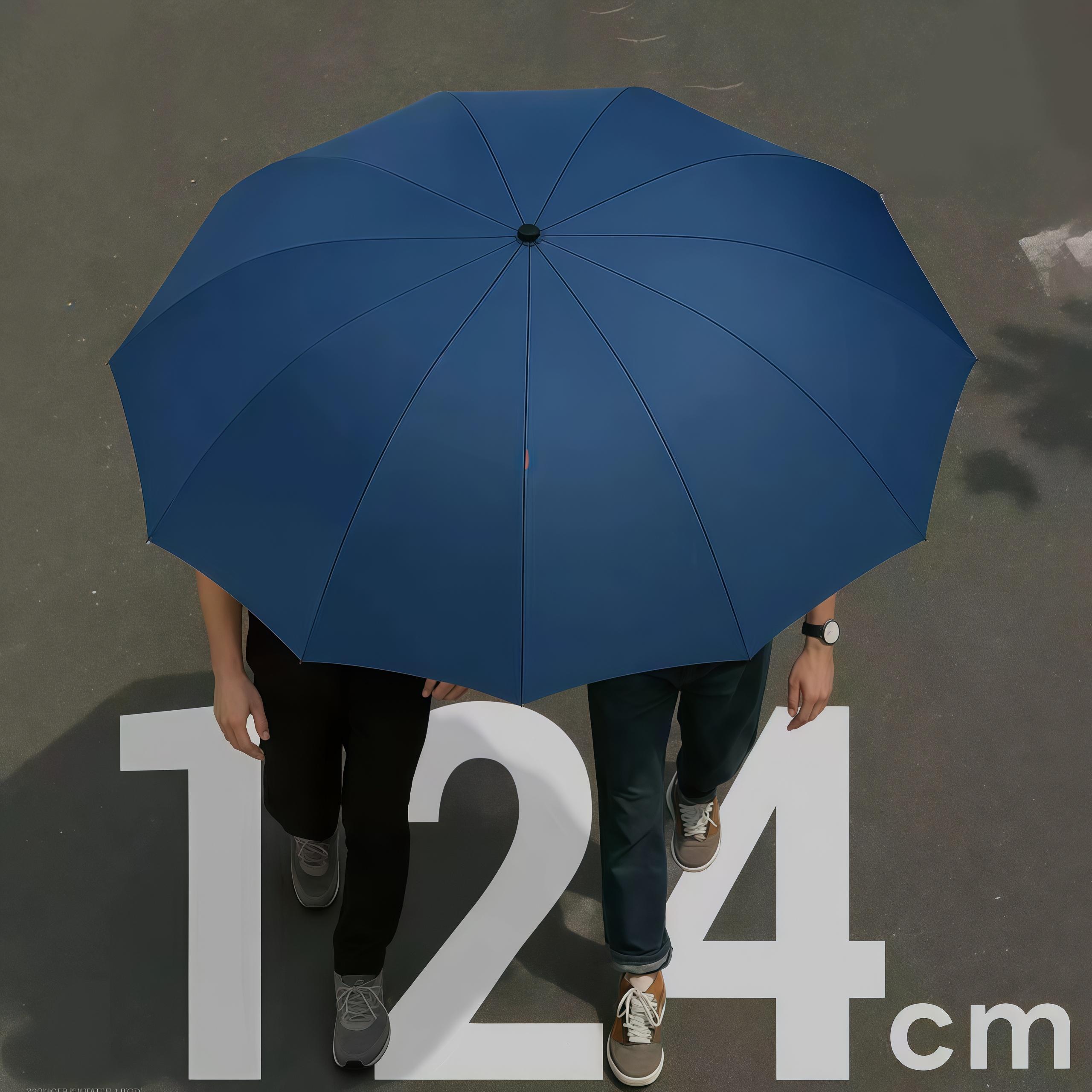 Double Umbrella, 12-rib Reinforced, Windproof And Waterproof, A Must-have Multi-functional Umbrella For Heavy Rain.Self-pickup Only. image 13