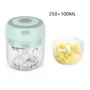 Mini Electric Garlic Chopper USB Charging Ginger Masher Machine Sturdy Durable Chili Vegetable Crusher Kitchen Tool view 18