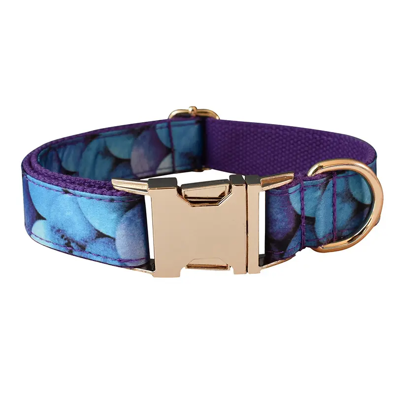 Purple Bottom Mermaid For Pet Collar Bowknot