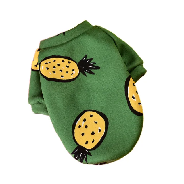 Young autumn and winter small dog pet clothes Green - Shop at LoveMi