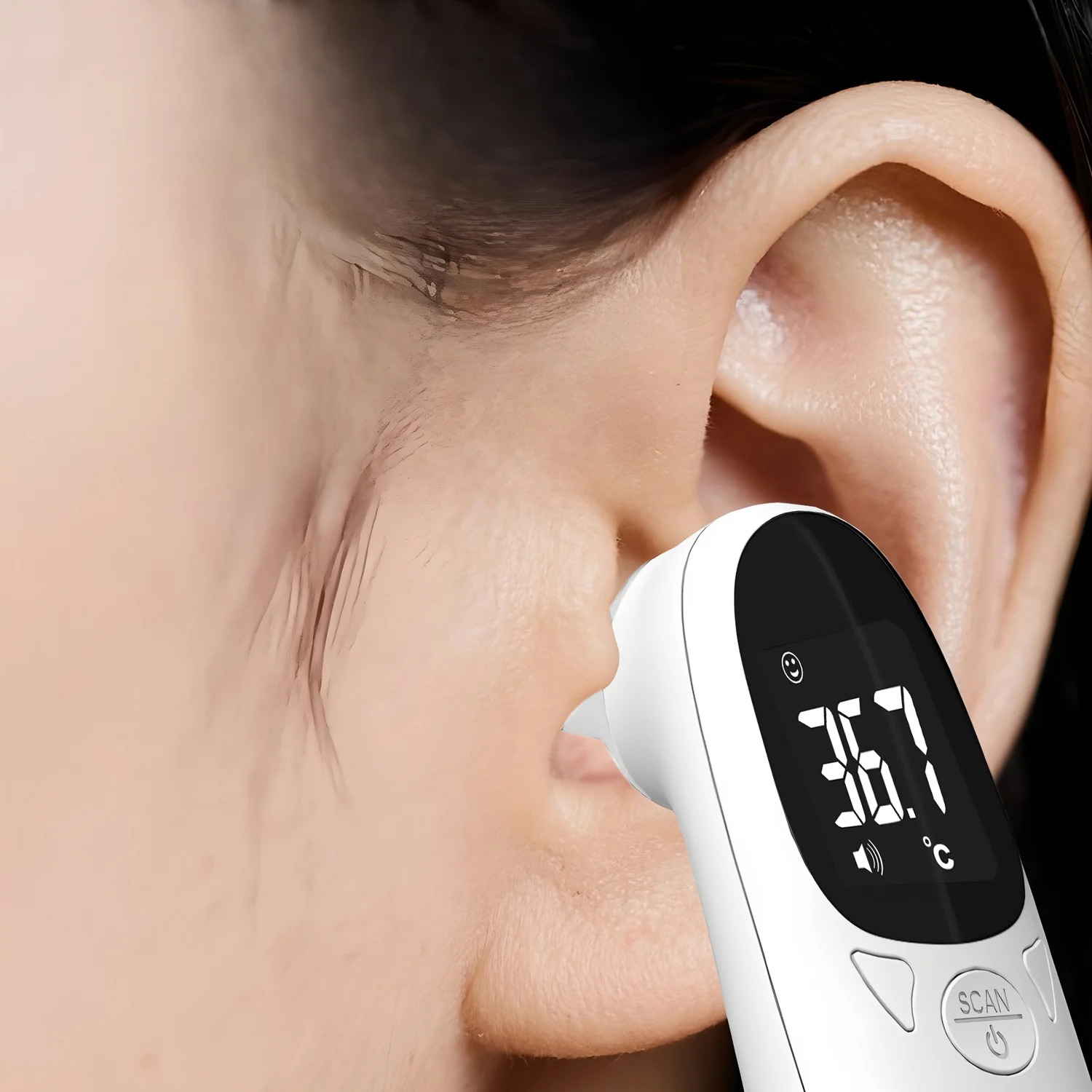 Medical Body Thermometer Multi Function Temperature Meter Home Non-contact For Child  Fever Measure Tool Ear Thermograph