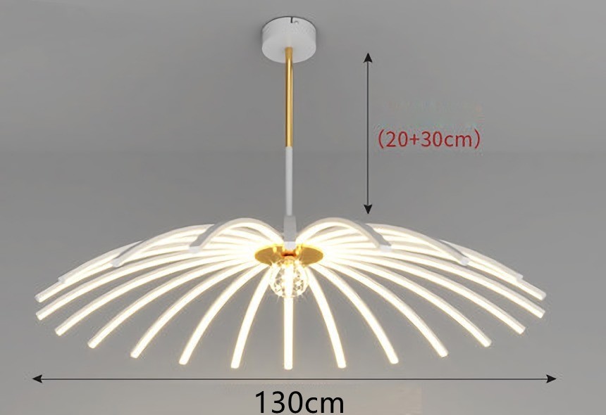 Title 10, LED kroonluchter voor eetkamer en slaapkamer. M...