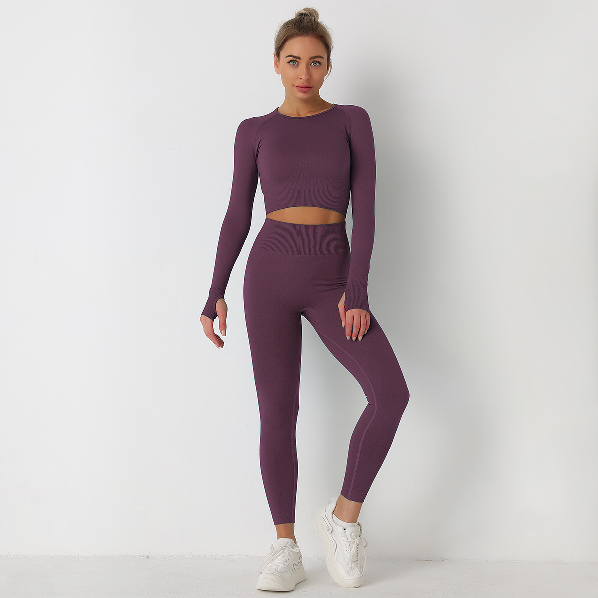 Long Sleeve Long Pants Yoga Suit