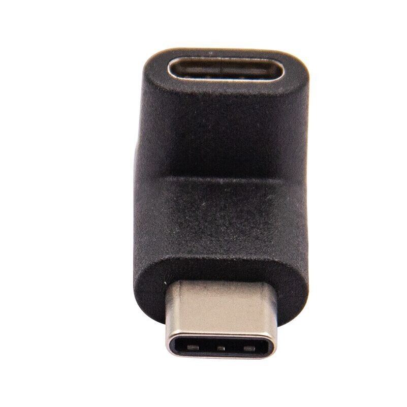 Title 4, USB 90 Degree Type-C Male to Female Adapter, ri...