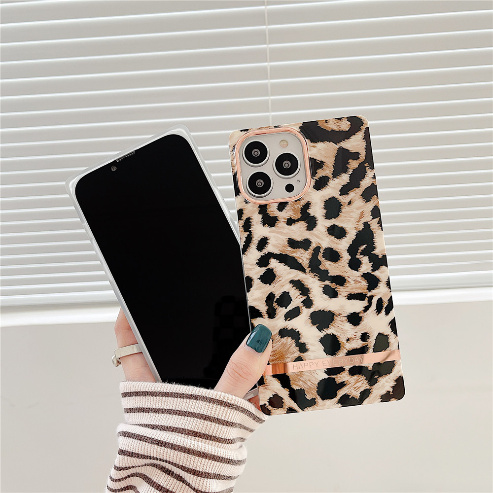 Electroplated Gold Edge Soft Phone Case