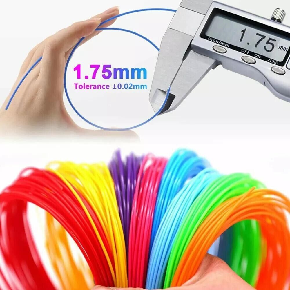3D Printing Pen Set Doodle PLA Filament Printer Drawing 12 Colours Kids Gift UK