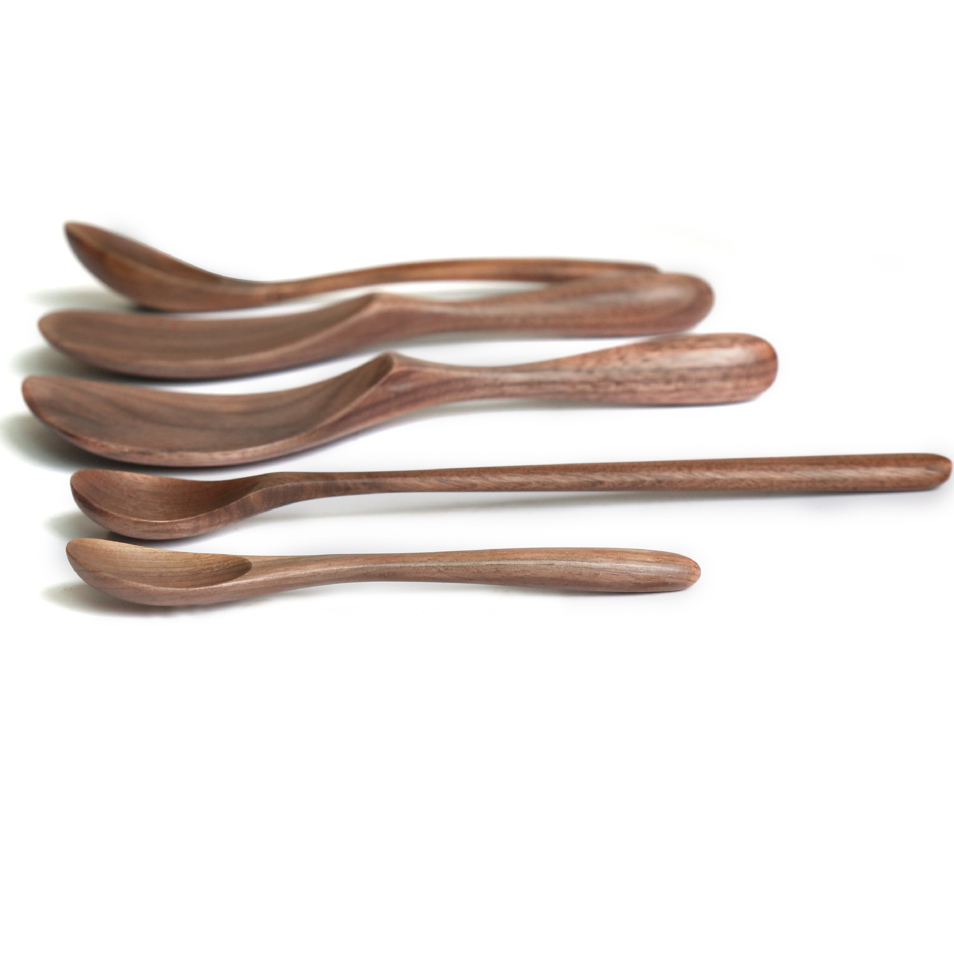 Title 6, Black walnut cutlery spoon