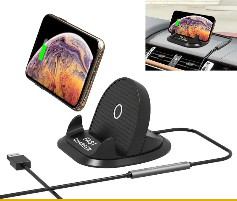 Qi Support De Chargement Voiture Sans Fil