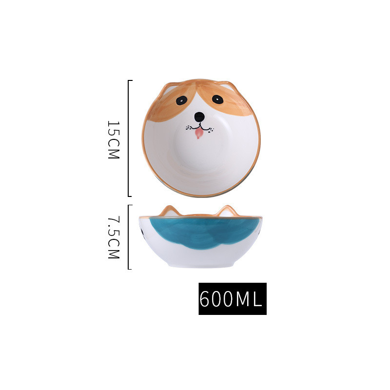 6inch Corgi bowl