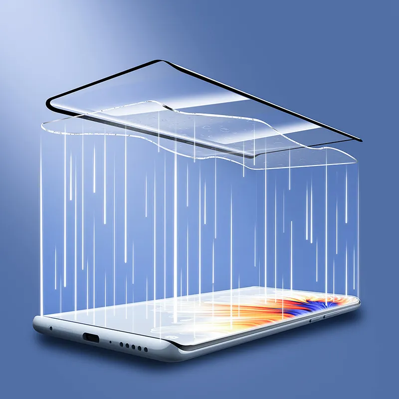 Full Screen Curved Adhesive Tempered Film