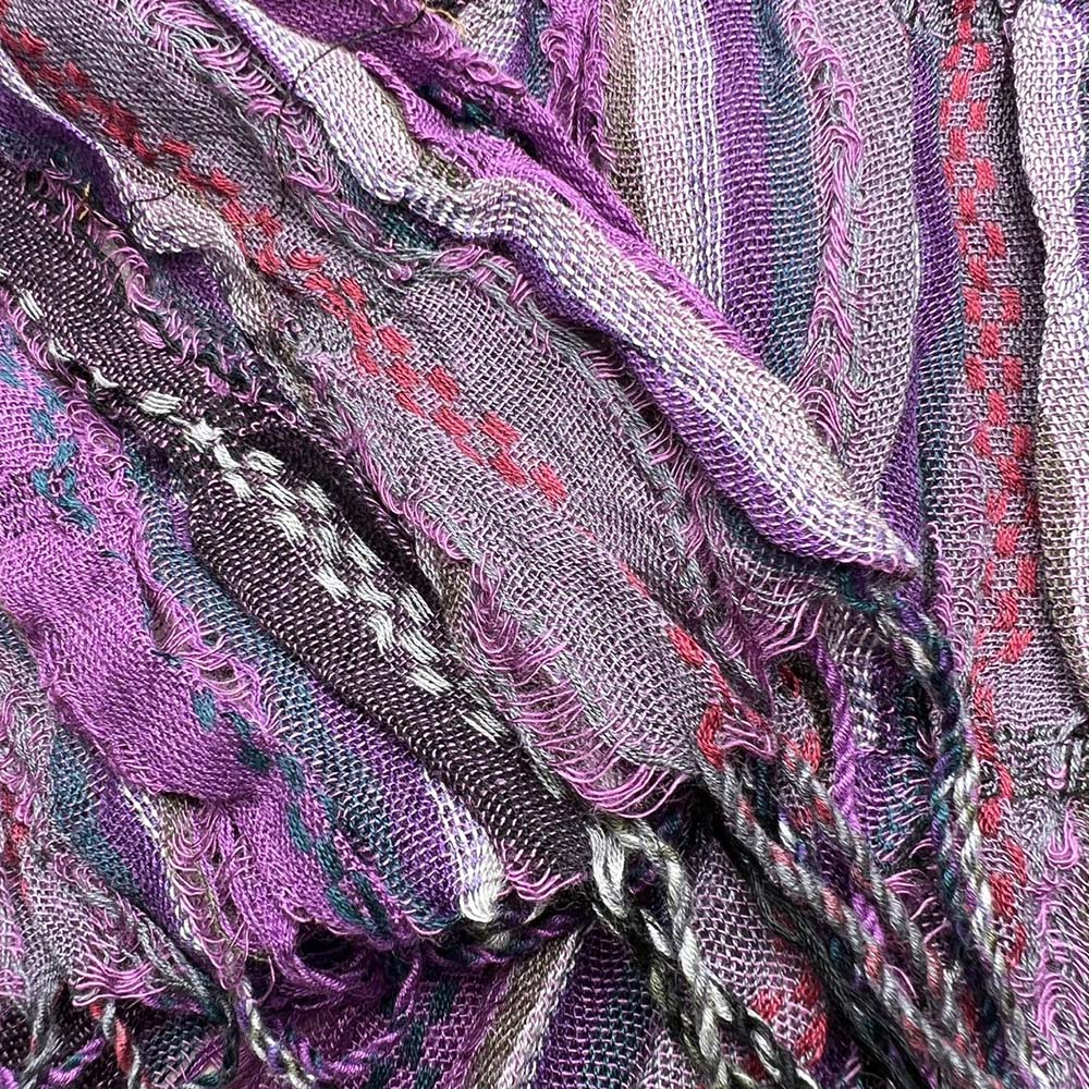 2pcs Royal Purple Jacquard Pattern Scarf,Regal Textured Scarf ,Luxe Look For Evening Wear,Scarf,vacation,daily Life,evening Party,Office Appropriate Subtlety For Women Men