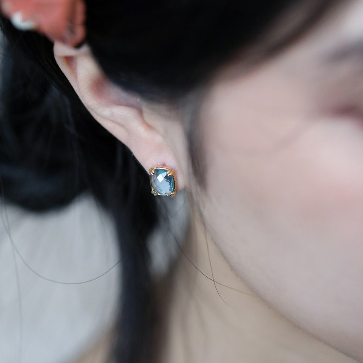 Retro Hong Kong Style Fashion High-end Earrings