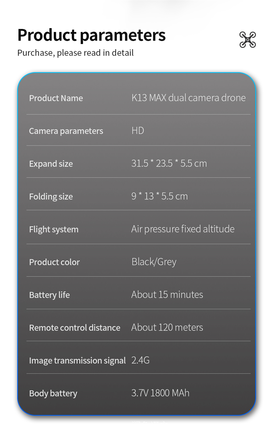 Title 16, 2024 K13 Mini Drohne 8K Professionelle 4K HD Ka...