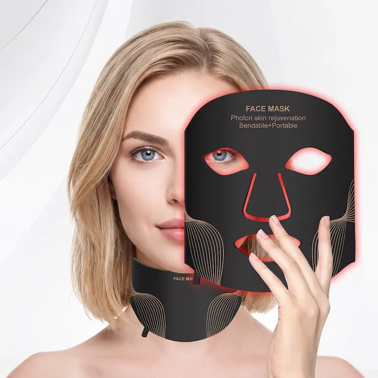 New Silicone Facial Mask Device, Household LED