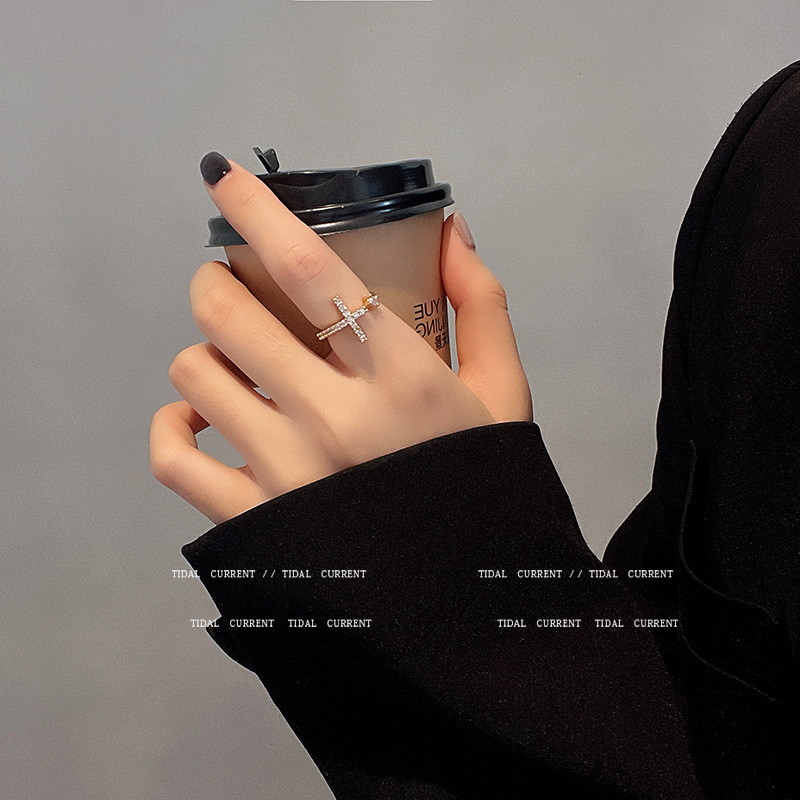 Vintage Hong Kong Style Cold Wind Ring