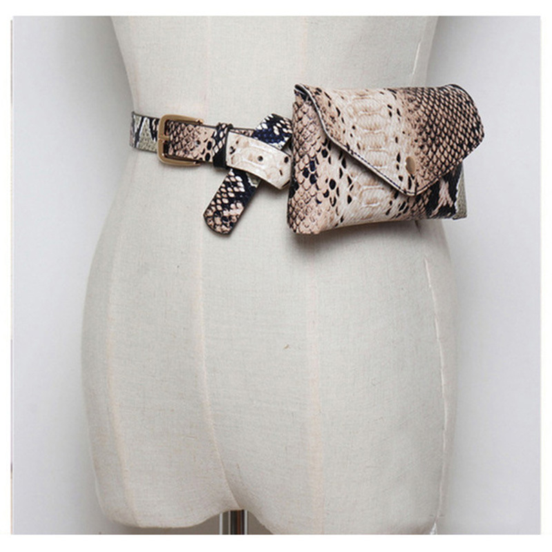 Title 6, Sac ceinture femme imprimé serpent