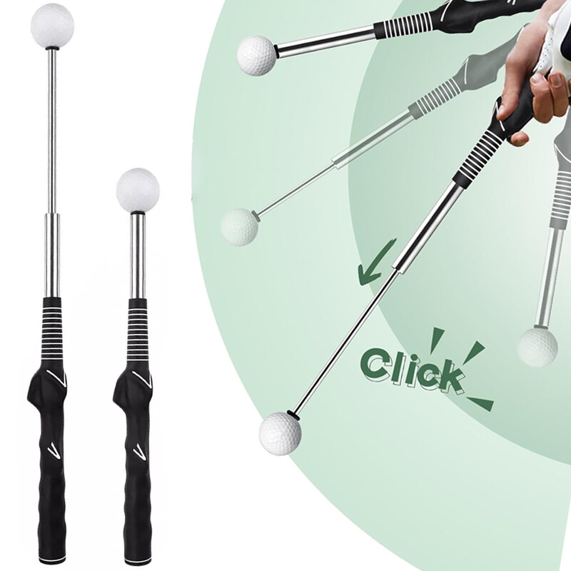 Retractable Golf Swing Training Aid Grip Trainer Indoor Warm Up Practice — image 3