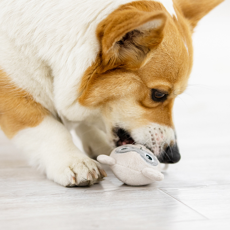 Milky Cute Barking Stick Series Sounding Plush Toy Dog Toy