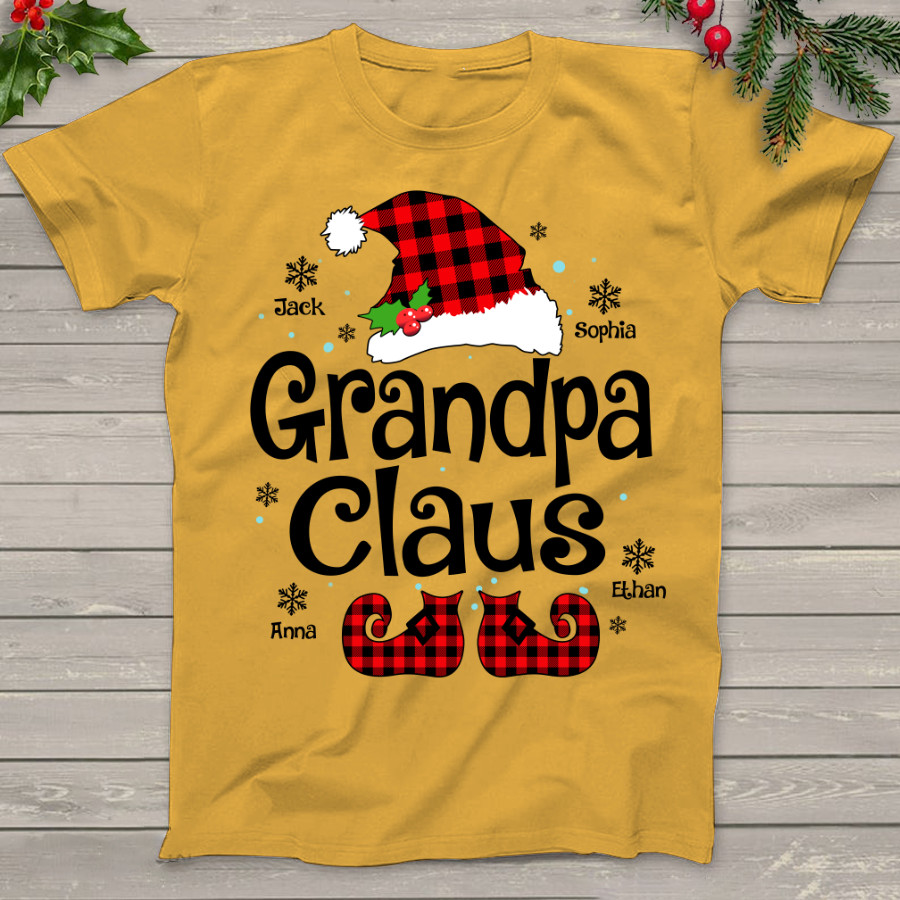 Title 2, Camiseta de manga curta para família de Natal "...