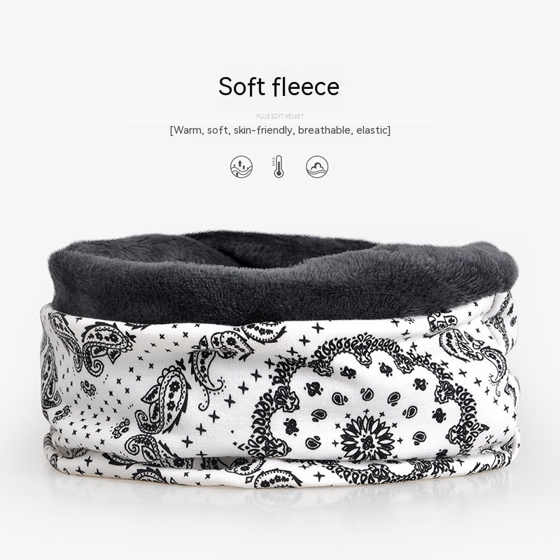 Polyester Tam-o'-shanter Women's Cashew Printed Pullover Outdoor