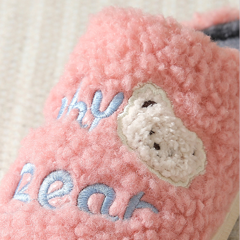 Title 4, Bear Slippers Winter Warm House Shoes for Women...